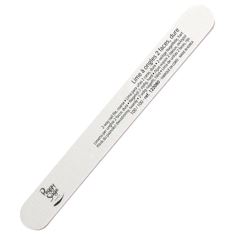 Peggy Sage Λίμα Νυχιών Λευκή 100/100 - 1τμχ