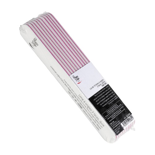 Peggy Sage Λίμα Νυχιών Λευκή 100/100 - 10τμχ