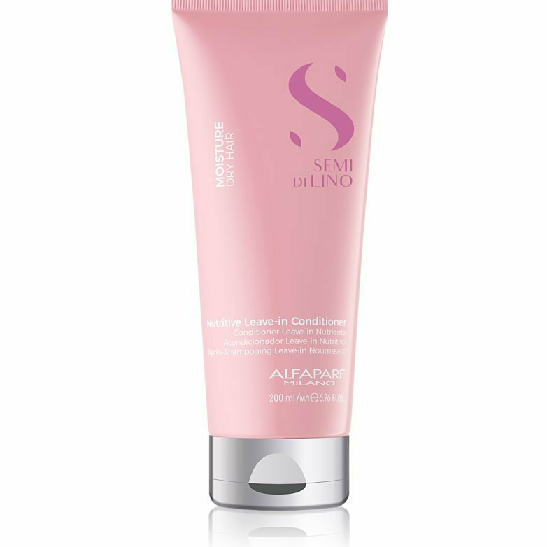 Semi di Lino Alfaparf Milano 200ml Θρεπτική Leave In Μαλακτική Κρέμα Μαλλιών