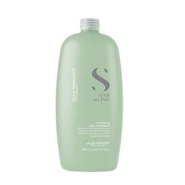 Semi di Lino Alfaparf Milano - Purifying Low Shampoo 1000ml κατά της πιτυρίδας
