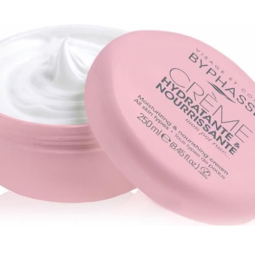 BYPHASSE Moisturizing And Nourishing Cream Face And Body All Skin Types 250ml
