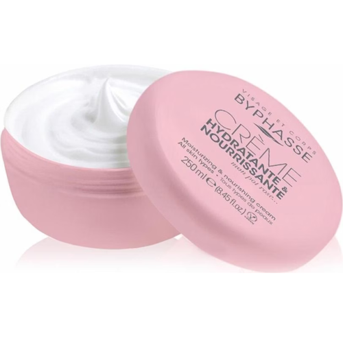 BYPHASSE Moisturizing And Nourishing Cream Face And Body All Skin Types 250ml