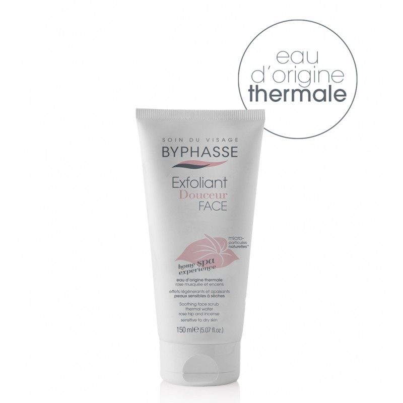 BYPHASSE Facial Scrub για Ξηρές & Ευαίσθητες Επιδερμίδες 150ml