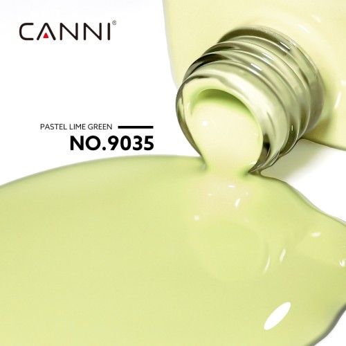 Canni HEMA FREE Pastel Lime Green 9035 9ml 