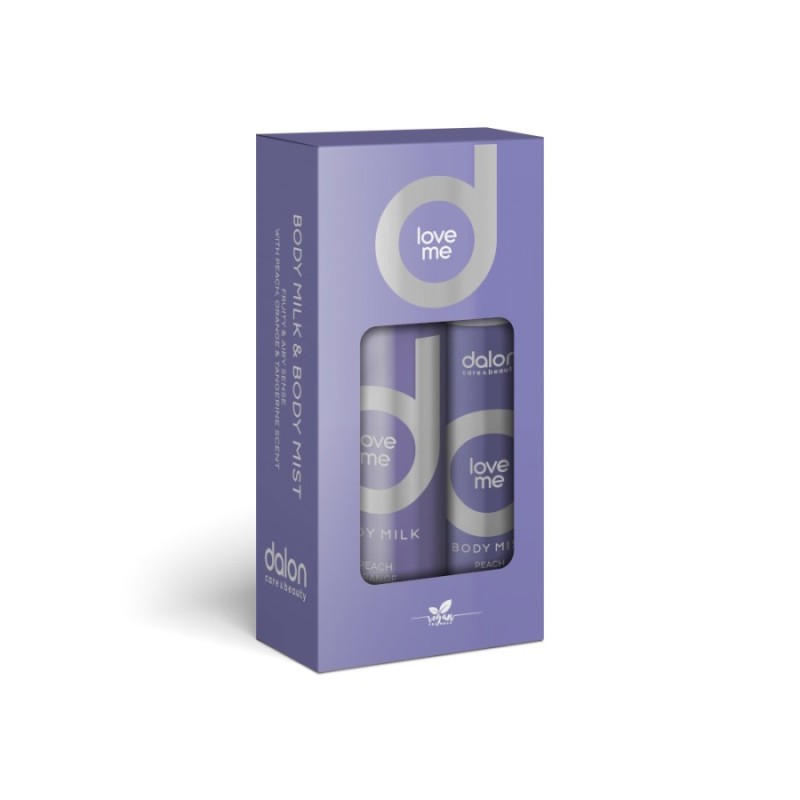 Dalon Body Milk και Body Mist Love Me Σε Συσκευασία Δώρου
