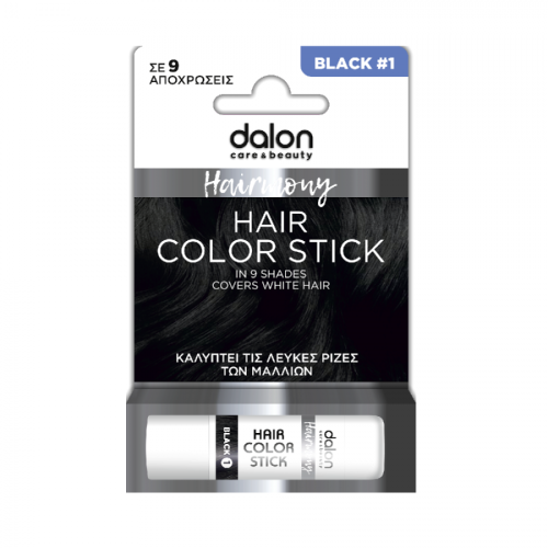 Stick Βαφής Μαλλιών Hairmony - Μαύρο #1