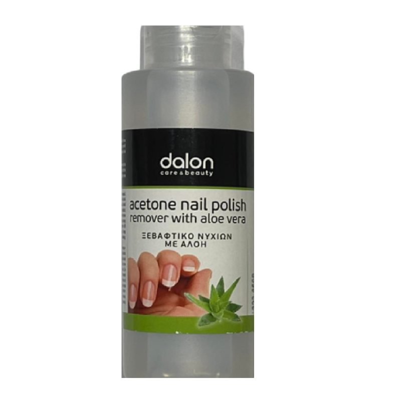 Dalon Acetone Βερνίκι Νυχιών Αφαίρεσης Νυχιών με Aloe Vera 120ml