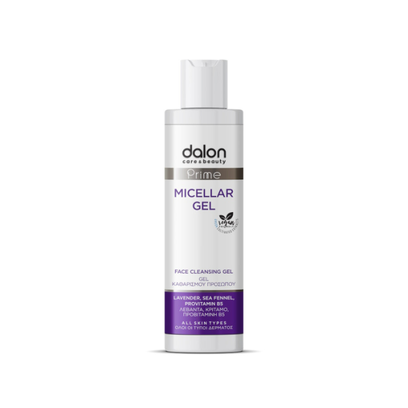 Dalon Prime Micellar Gel Καθαρισμού Προσώπου 200ml