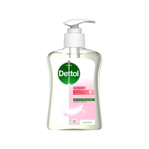 Dettol Αντιβακτηριδιακό Υγρό Κρεμοσάπουνο Harmony Sensitive 250ml