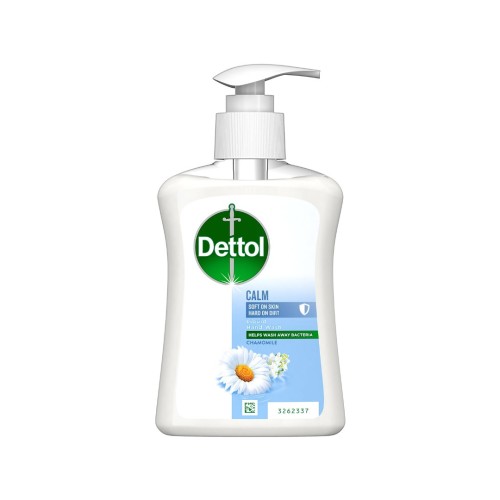 Dettol Αντιβακτηριδιακό Υγρό Κρεμοσάπουνο με Χαμομήλι 250ml