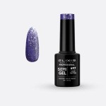 Elixir Make Up Semigel Color Coat Soak Off 697 Lilac Glitter 5ml