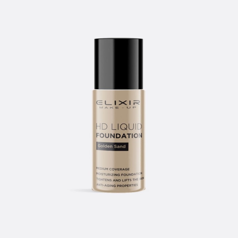 HD Liquid Foundation 743-04 Golden Sand 25ml