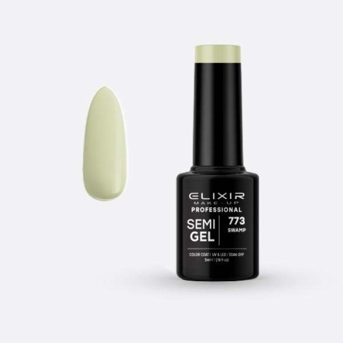 Elixir Make Up Semigel Color Coat Soak Off 773 Swamp 5ml