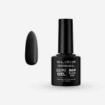 Elixir Make Up Semigel Color Coat Soak Off 869 Black Lust 8ml
