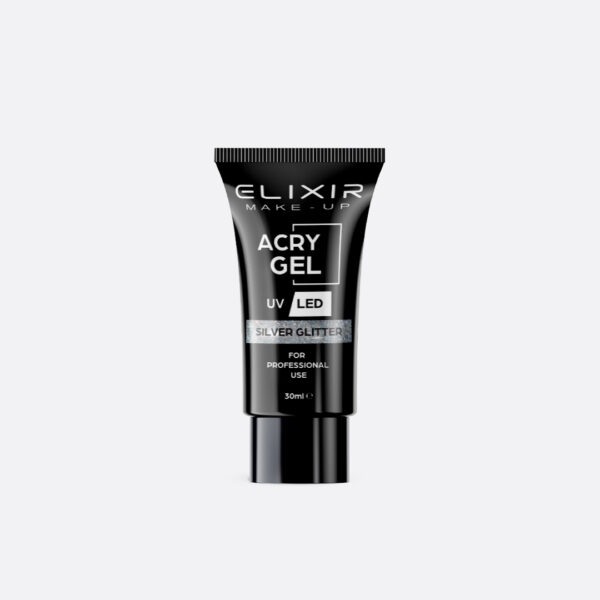 Elixir Acry Gel 714 Silver Glitter 30ml