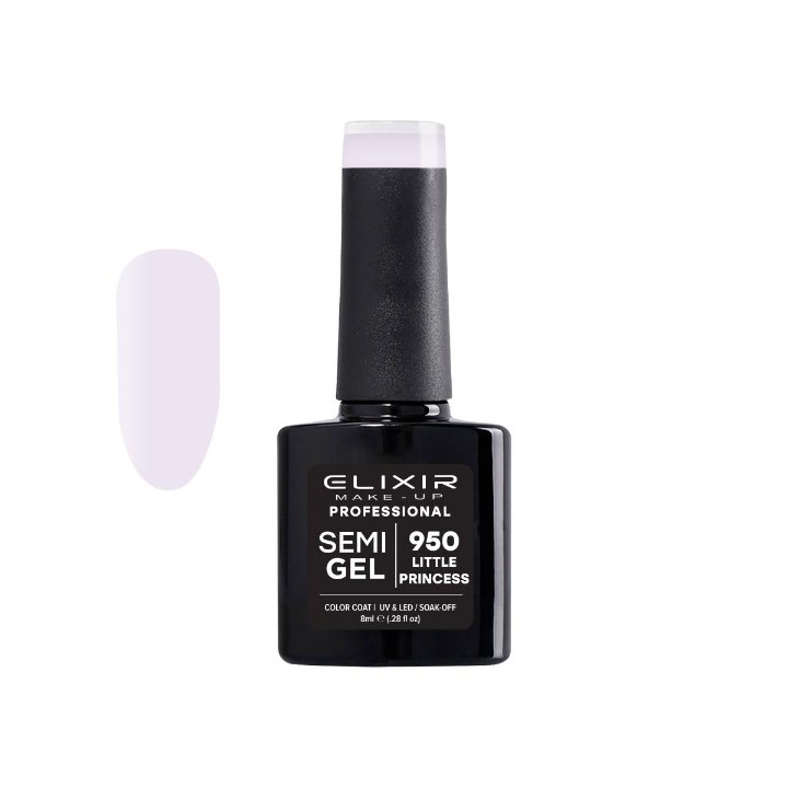 Elixir Make Up Semigel Color Coat Soak Off 950 Little Princess 8ml