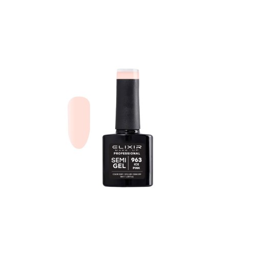 Elixir Make Up Semigel Color Coat Soak Off 963 Ice Pink 8ml