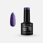 Elixir Make Up Semigel Color Coat Soak Off 1101 VIVID GLITTER 8ml