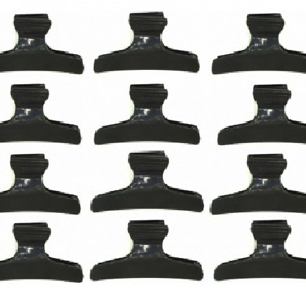 Κλάμερ  Μαύρο 12 τεμάχια