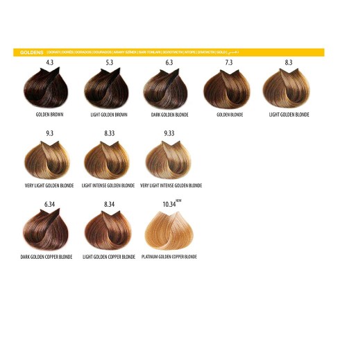 Farmavita Life Color Plus 8.34 Ξανθό Ανοικτό Ντορέ Χάλκινο