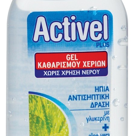 Activel Gel Αντισηπτικό Καθαρισμού Χεριών Διάφανο Farcom 80ml