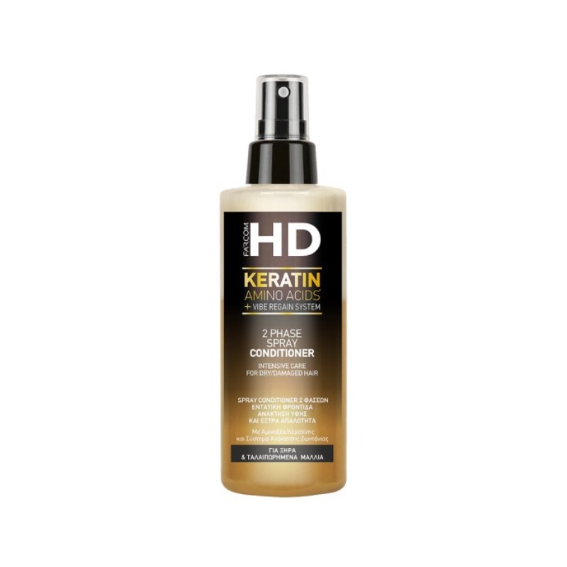 Farcom HD Διφασικό Spray Conditioner Για Ξηρά Ταλαιπωρημένα Μαλλιά 150ml