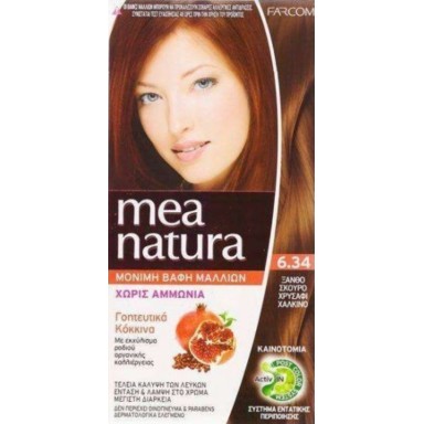 Farcom Mea Natura 6.34 Ξανθό Σκούρο Χρυσαφί Χάλκινο