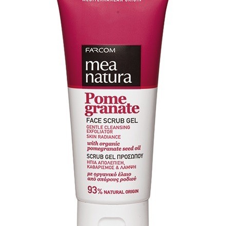 Farcom Mea Natura Pomegranate Face Scrub Gel 100ml
