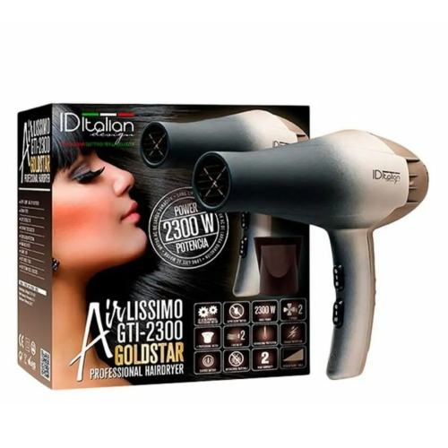 Πιστολάκι Μαλλιών ID Italian Design Airlissimo GTI 2300 Goldstar