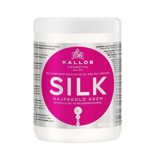 Kallos Cosmetics Silk Hair Mask 1000ml
