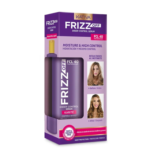Kativa Frizz Off Sheer Control Serum 200ml – Leave in Oρός Λείανσης