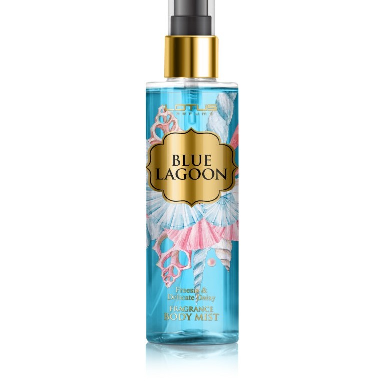 Body Mist Lotus Blue Lagoon Freesia and Daisy 210ml