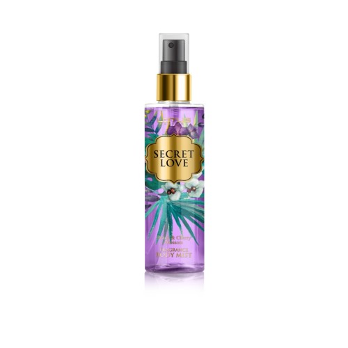 Body Mist Lotus Secret Love Peach and Cherry Blossom 210ml 