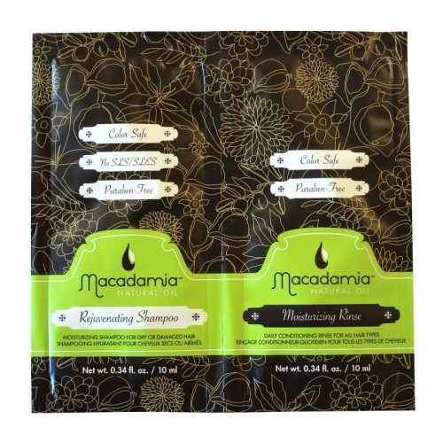 Macadamia Rejuvenating Shampoo 10ml & Ενυδατικό Ξέπλυμα 10ml