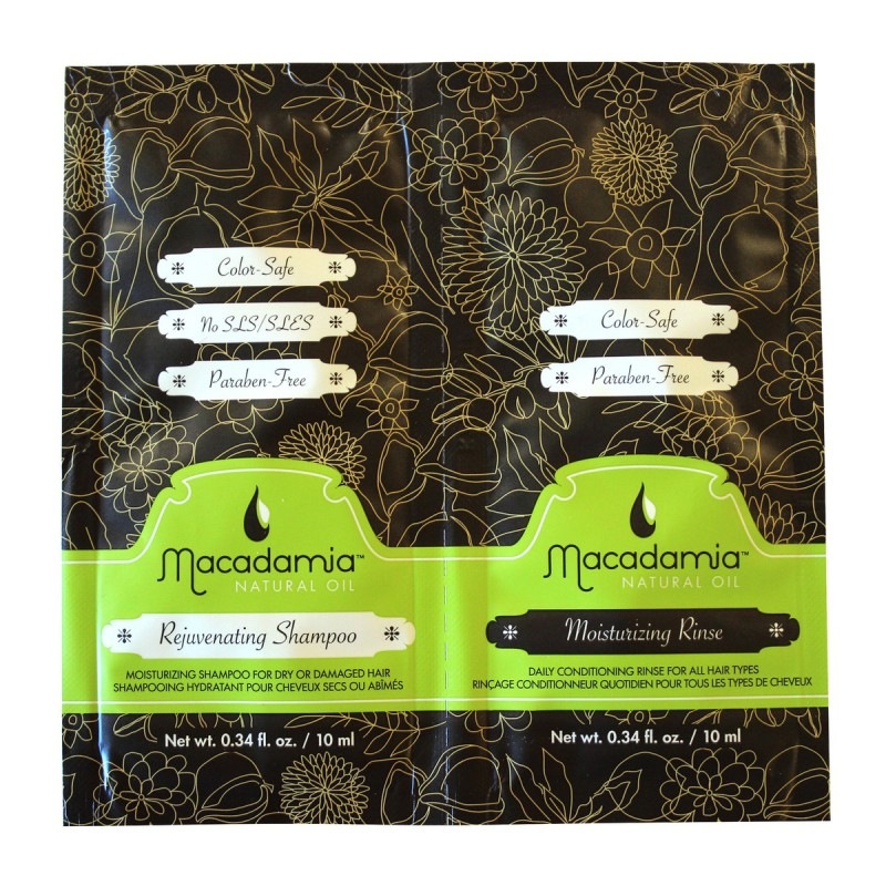 Macadamia Rejuvenating Shampoo 10ml & Ενυδατικό Ξέπλυμα 10ml