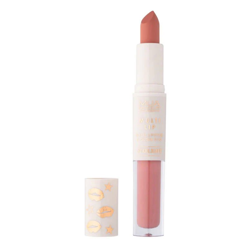 MUA Lipstick & Gloss Duo Nude Edition Milkyway