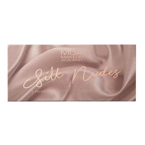 MUA 10 Shade Eyeshadow Palette - Silk Nudes