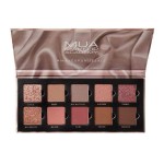 MUA 10 Shade Eyeshadow Palette - Silk Nudes