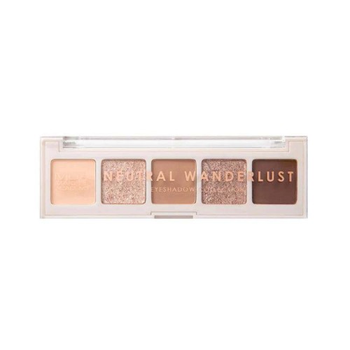 MUA 5 Shade Natural Wanderlust Eyeshadow Collection 3.8gr