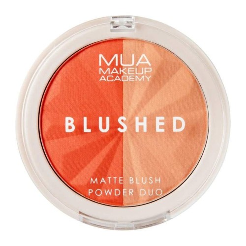 MUA Blushed Matte Blush Powder Duo Clementine 8gr