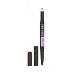 Maybelline Brow Satin Duo-Brow Pencil Black Brown 8ml