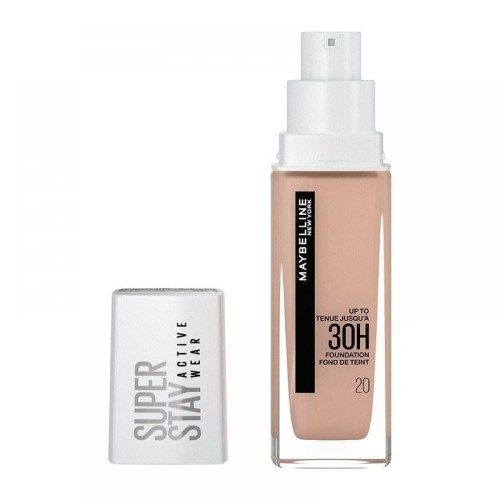 Maybelline New York Superstay 30h Active Wear Full Coverage Foundation 20 Cameo 30ml
