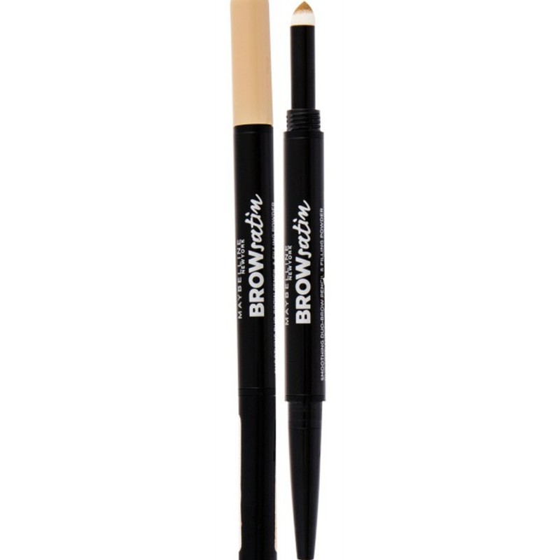 Maybelline Brow Satin Duo-Brow Μολύβι Φρυδιών Light Blonde 8ml