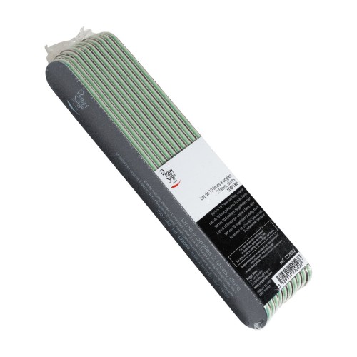 Peggy Sage Λίμα Νυχιών Μαύρη 100/180 - 10τμχ