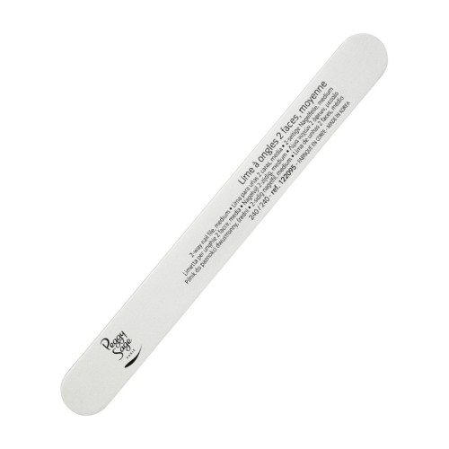 Peggy Sage Λίμα Νυχιών Λευκή 240/240 - 1τμχ