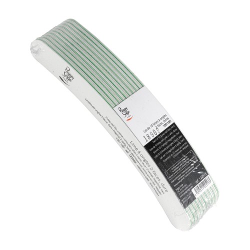 Peggy Sage Λίμα Νυχιών Μπανάνα Άσπρη 100/180 - 10τμχ