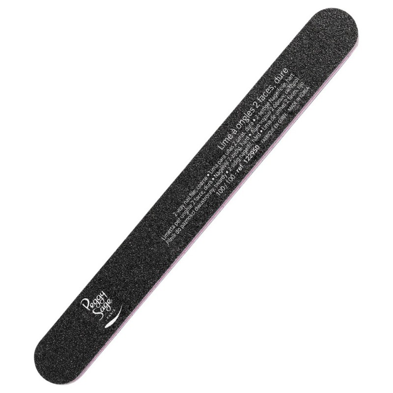 Peggy Sage Λίμα Νυχιών Μαύρη 100/100 - 1τμχ