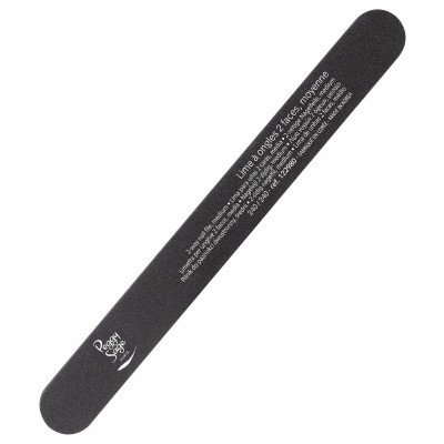 Peggy Sage Λίμα Νυχιών Μαύρη 240/240 - 1τμχ