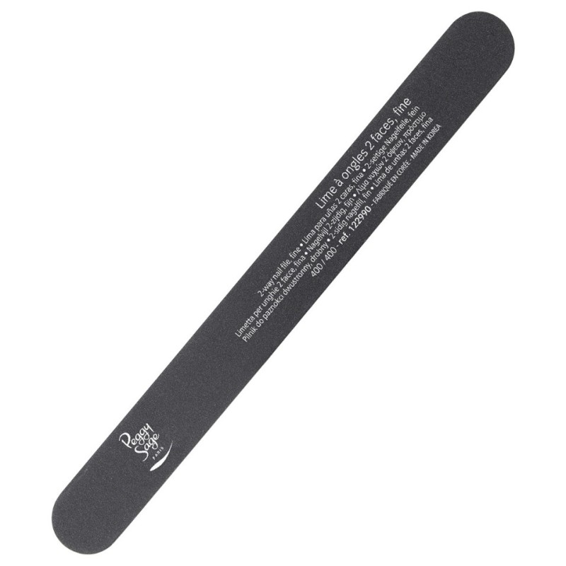 Peggy Sage Λίμα Νυχιών Μαύρη 400/400 - 1τμχ