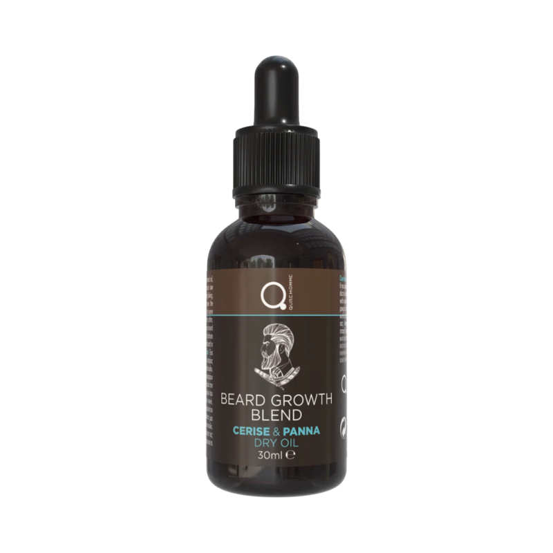 Qure Λάδι Περιποίησης για Γένια Growth Blend Cerise & Panna 30ml